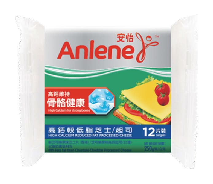 安怡高鈣較低脂起司250g <250g克 x 1 x 1Bag包>