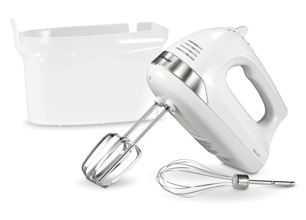 Hamilton Beach 6 Speed Hand Mixer 275 W, White