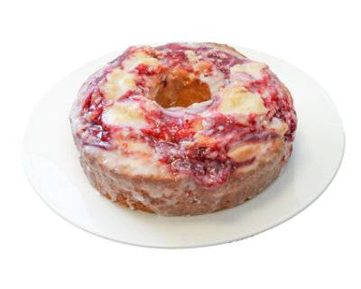 Safeway Pudding Ring Cake (raspberry)