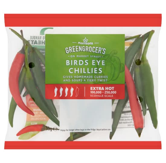 Morrisons Market St Birds Eye Chillies (30g)
