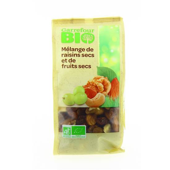 Carrefour Bio - Mélange de raisins et de fruits secs