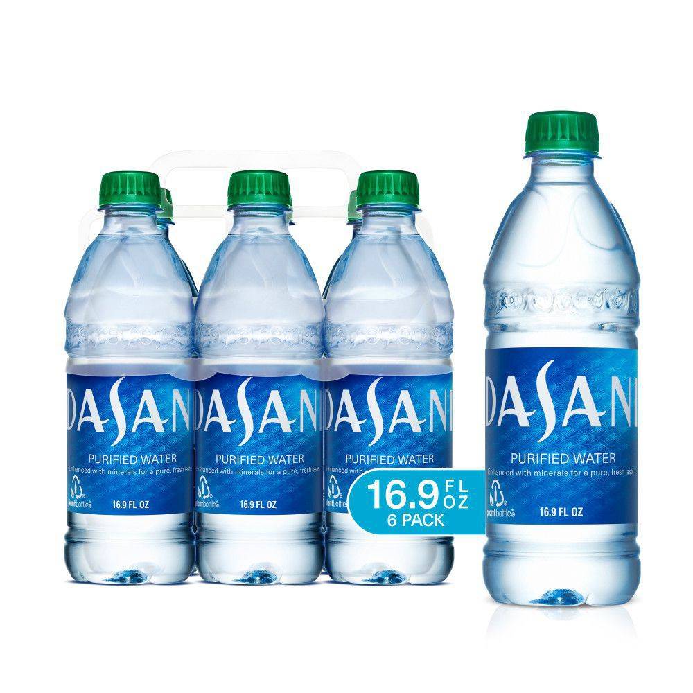 DASANI Purified Water (6 x 16.9 fl oz)