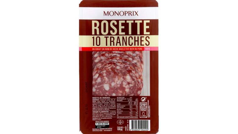 Monoprix - Rosette tranches