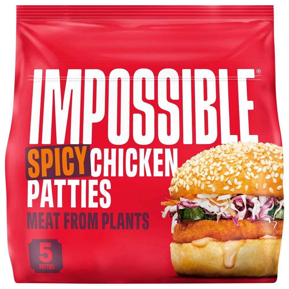 Impossible Spicy Chicken Patties (13.5 oz, 5 ct)