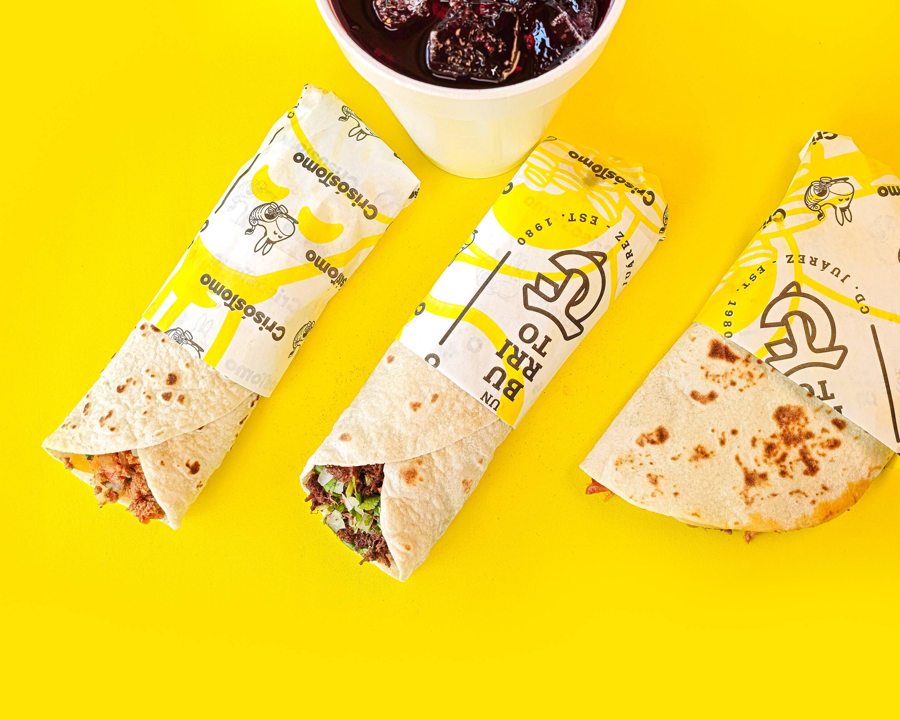 Burritos Crisostomo (Oro) Menú a Domicilio【Menú y Precios】Juárez Uber