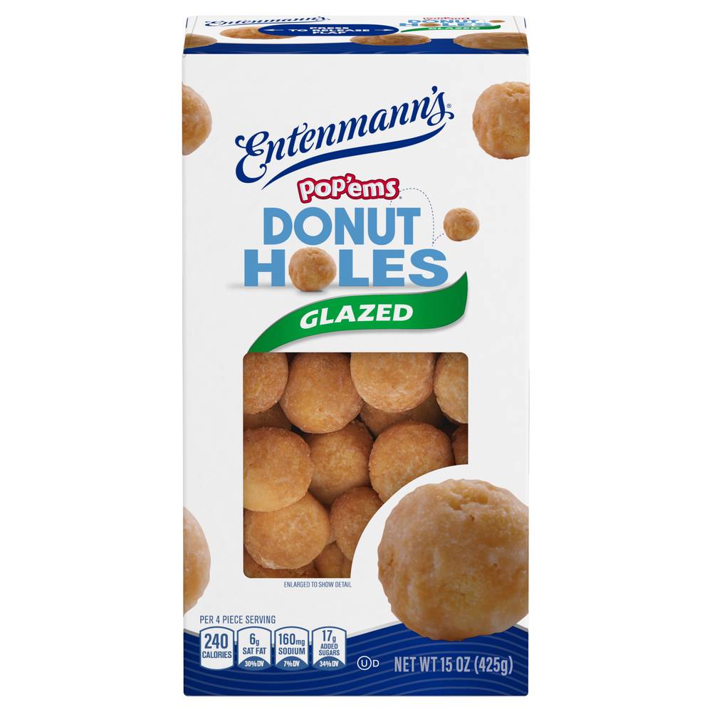 Entenmann's Glazed Popems Donut Holes