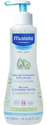 Mustela eau nettoyante sans rinçage pour enfants