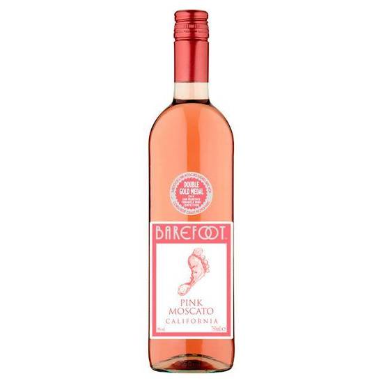 BAREFOOT PINK MOSCATO ROSE WINE 75CL
