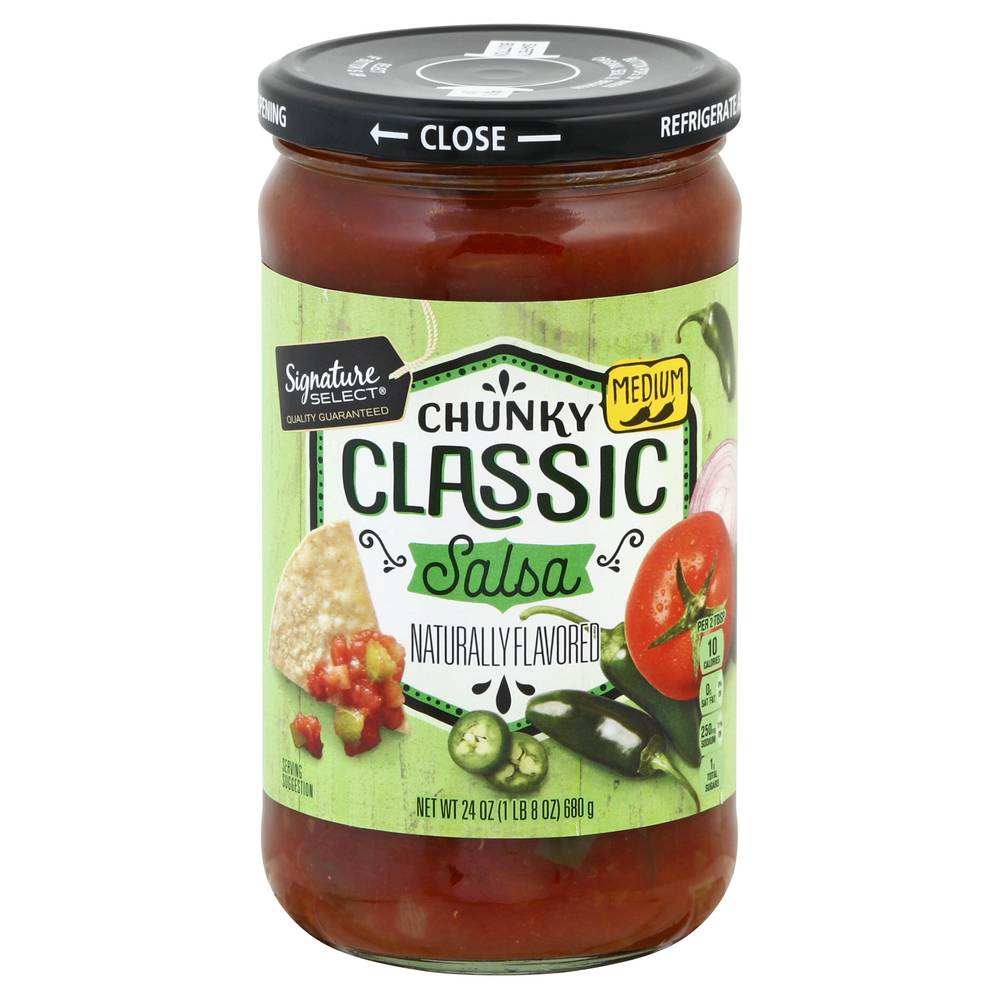 Signature Select Hot Chunky Classic Salsa (1.5 lbs)