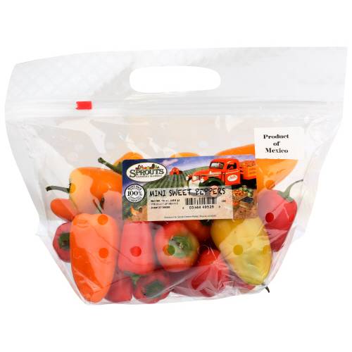 Sprouts Farmers Market Mini Sweet Peppers Bag