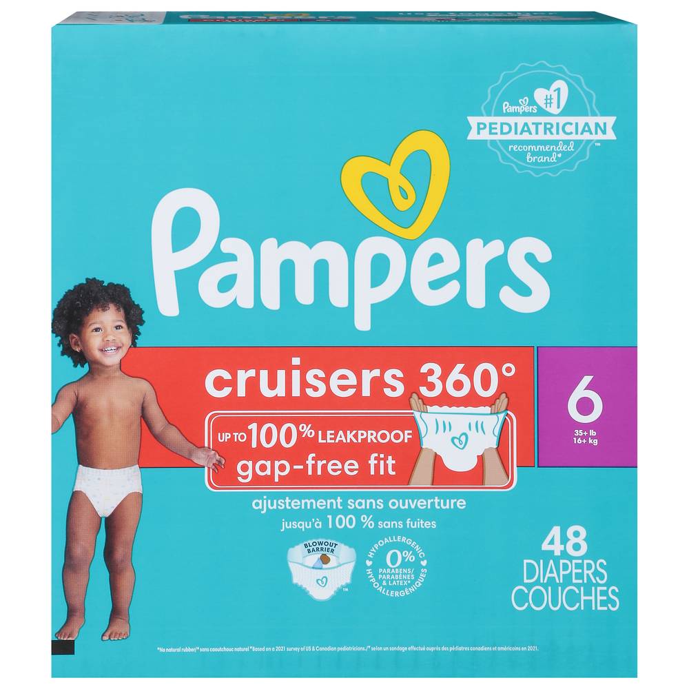 Pampers Cruisers 360 Diapers (48 ct)