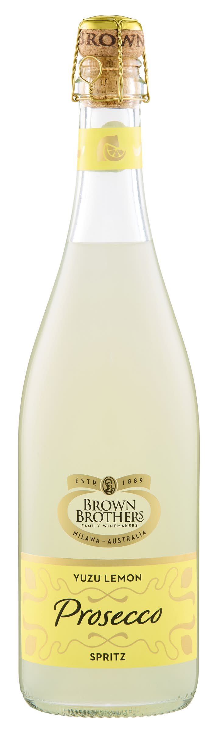 Brown Brothers Prosecco Yuzu Lemon Spritz 750ml