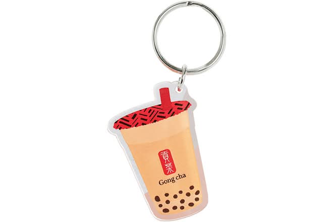 Flat PMT Keychain
