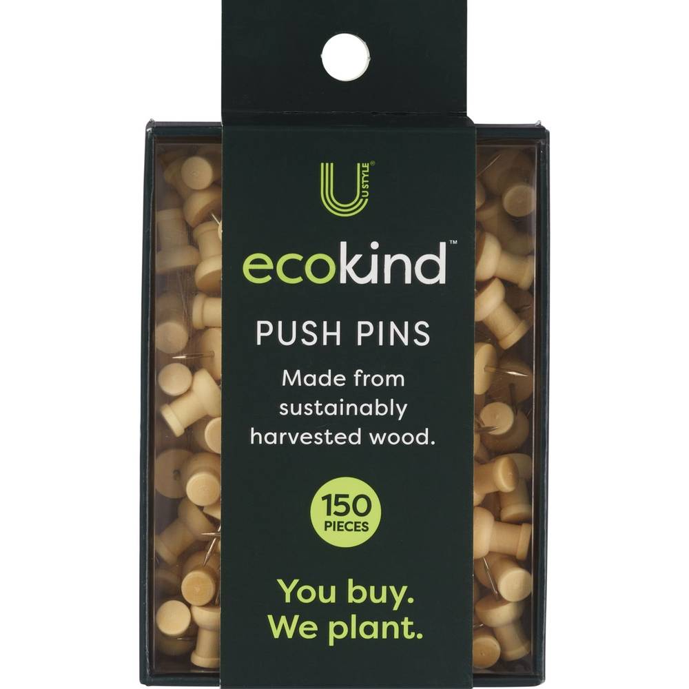 U Style Wood Push Pins (150 ct)