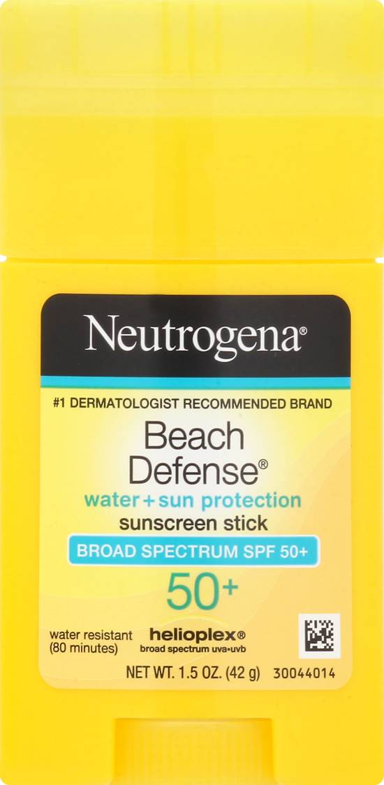 Neutrogena Beach Defense Oil-Free Body Sunscreen Stick Spf 50+ (1.5 oz)