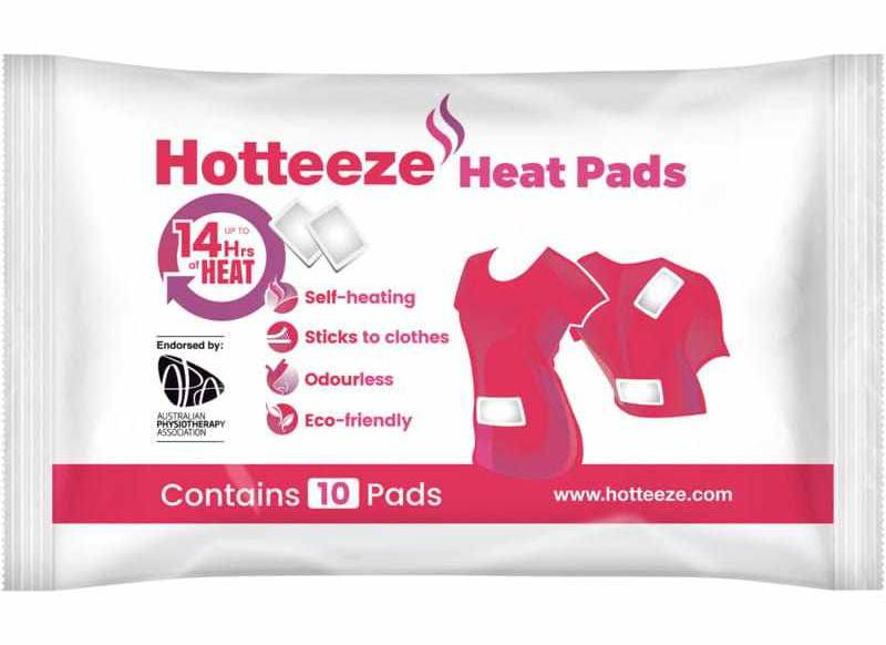 HOTTEEZE Body Heat Pads 10pk