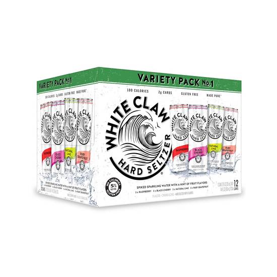 White Claw Variety #1 12-Pack 12oz Cans