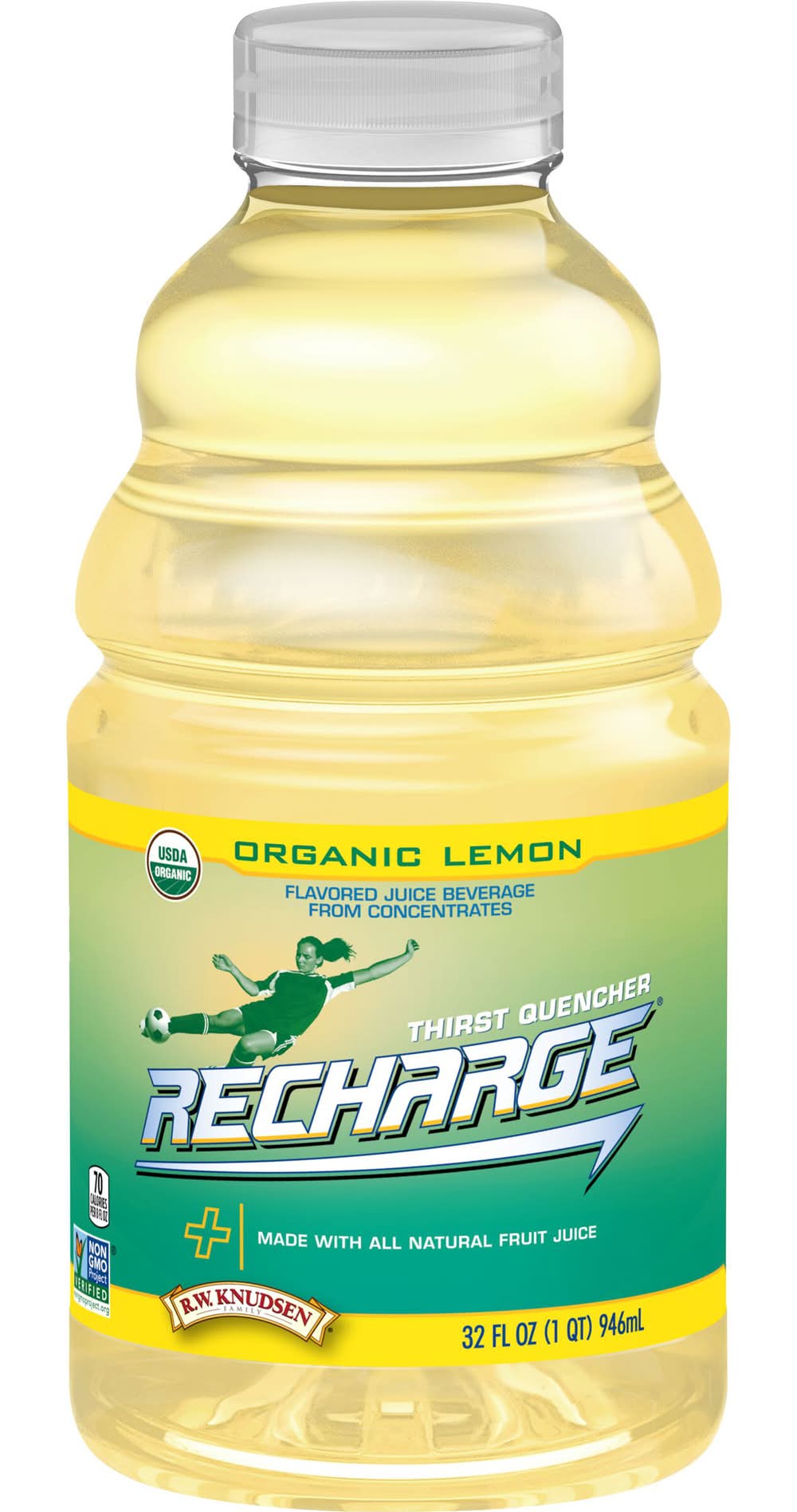 Recharge Organic Lemon Thirst Quencher (32 fl oz)