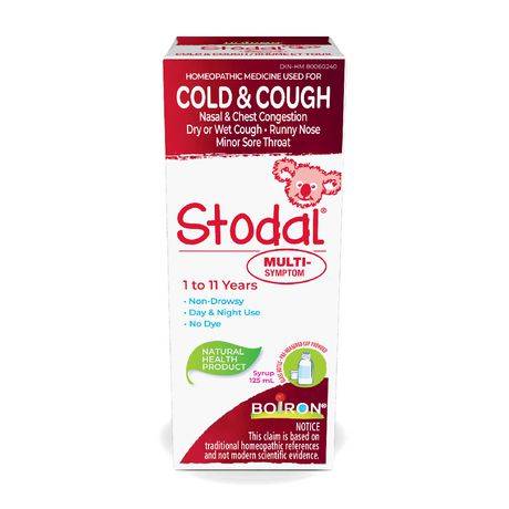 Boiron Stodal Syrup Homeopathic For Cold & Cough (125 g)