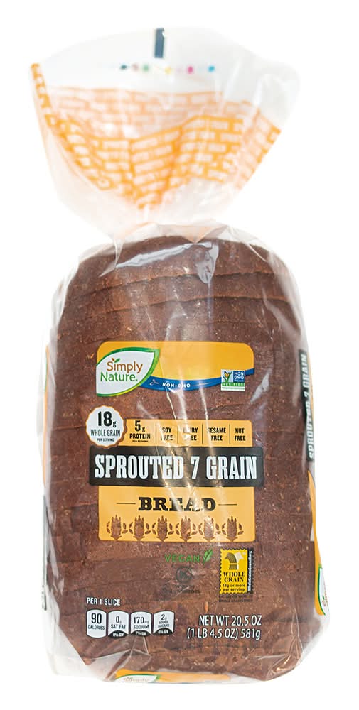 Simply Nature Sprouted 7 Grain Bread