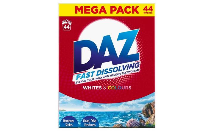 Daz washing Powder For Whites & Colour 2.2kg 44 Washes (407138)