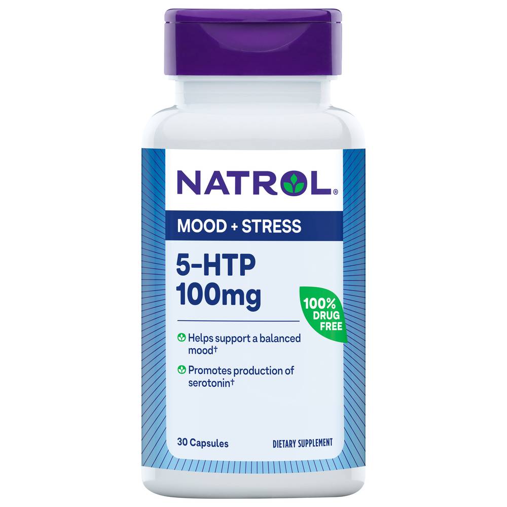 Natrol Extra Strength Mood & Stress 5-htp Capsules (30 ct)