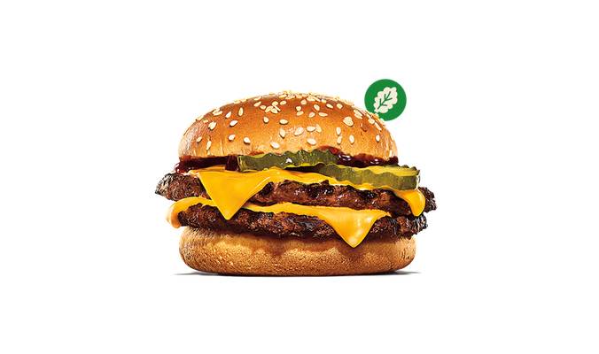 Double Cheeseburger BBQ Vegetal
