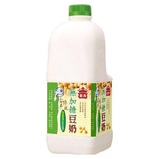 義美古早傳統豆奶-無加糖2000ml