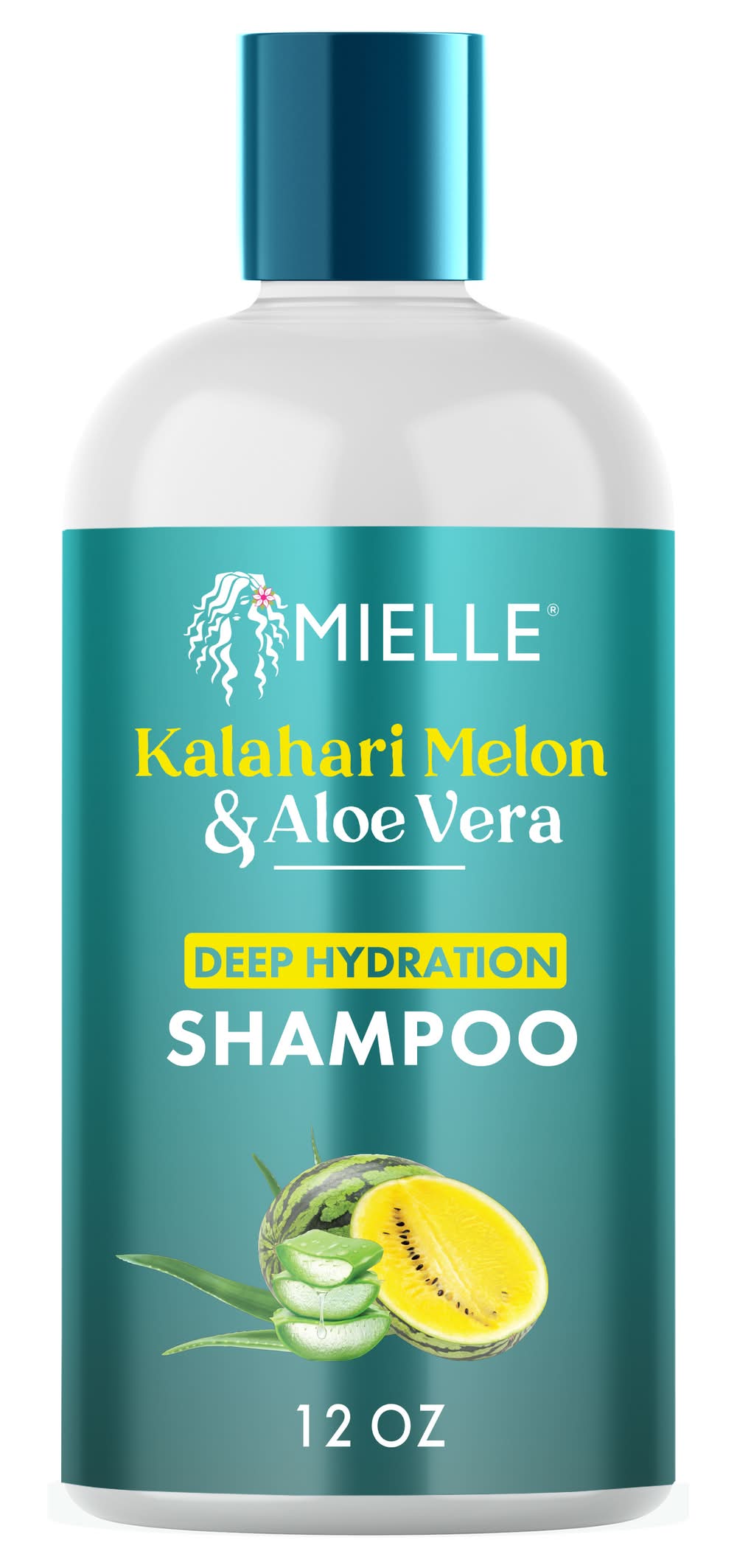 Mielle Deep Hydration Kalahari Melon & Aloe Vera Shampoo (12 fl oz)