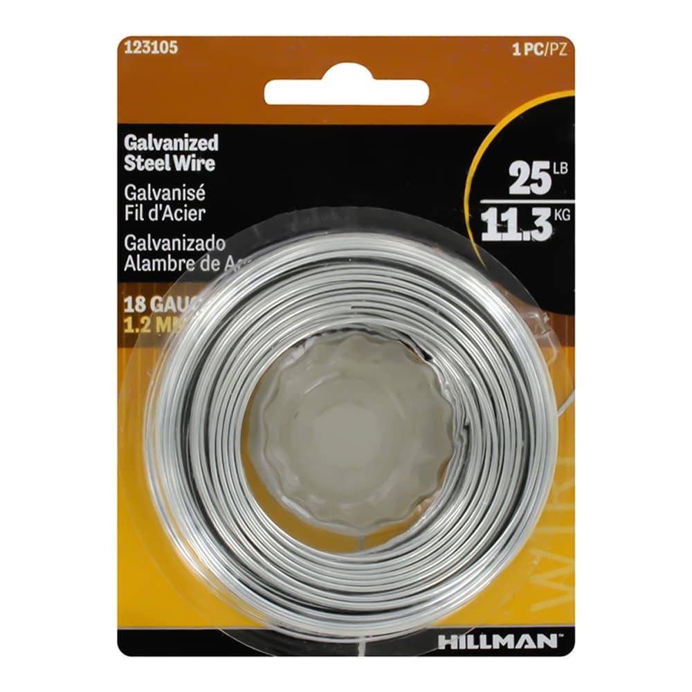 Hillman 25lb 18 Gauge Steel Picture Hanger Wire | 123105