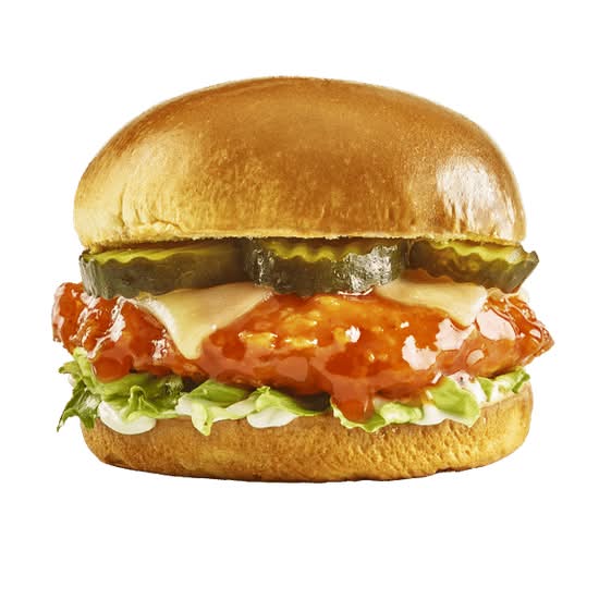 Mango Habanero Chicken Burger