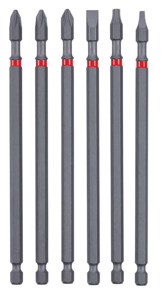 CRAFTSMAN 6-in Screwdriver Bit Set 6 -Piece