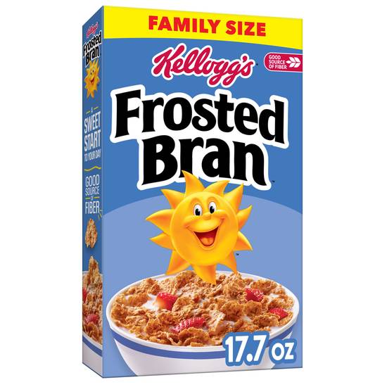Kellogg's Frosted Bran Breakfast Cereal