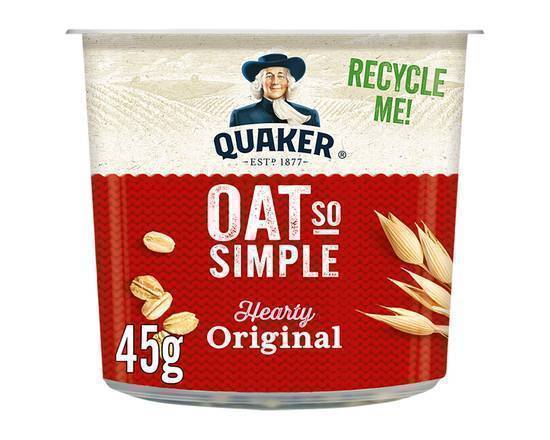 Quaker Oat So Simple Original Porridge Pot 45g