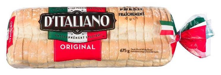 DItaliano Thick Slice White 675g