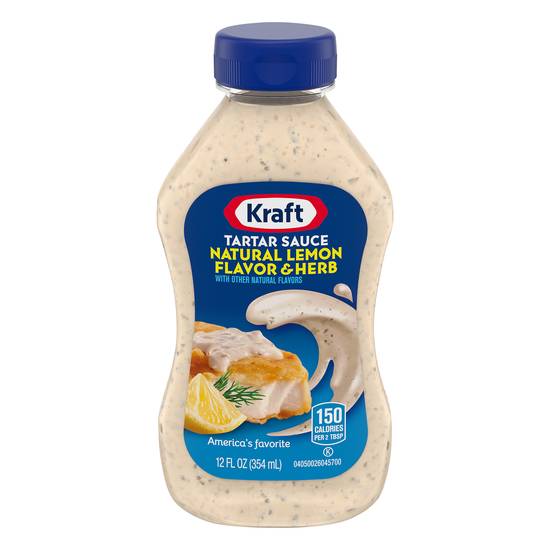 Kraft Natural Lemon Flavor & Herb Tartar Sauce
