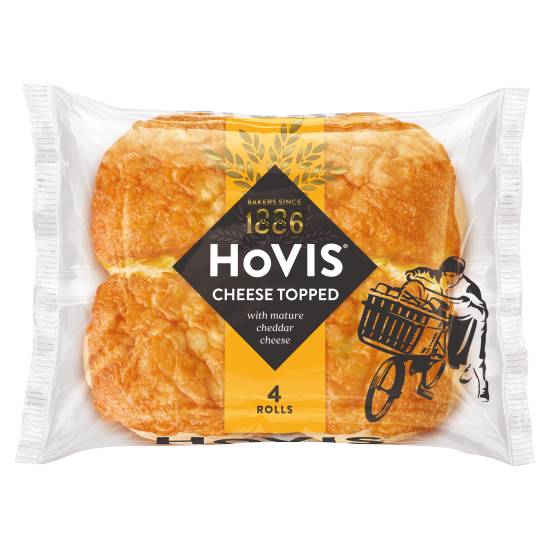 Hovis Cheese Topped Rolls (4 ct)