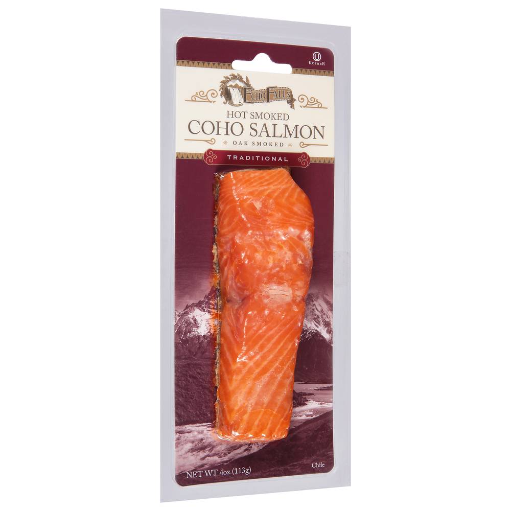 Echo Falls Traditional Hot Smoked Coho Salmon (4 oz)