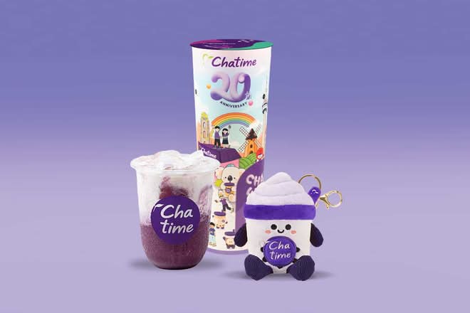 Taro Coconut Latte Blind Cup