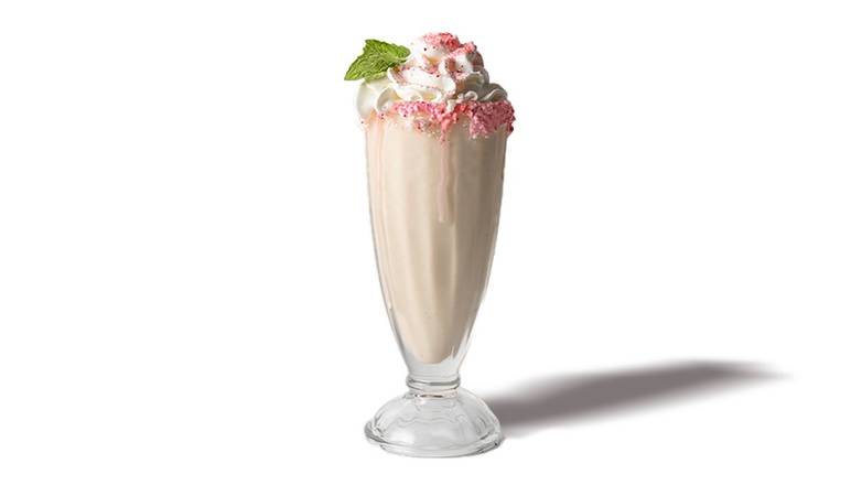 Peppermint and Eggnog Shake
