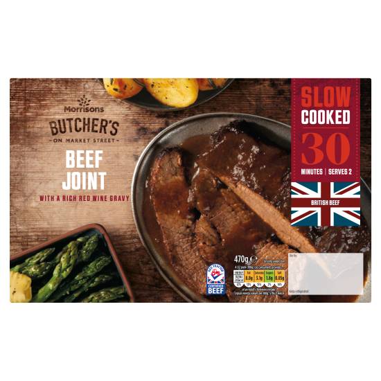 Morrisons Rich Red Wine Gravy, Butcher's on Market Street Joint With a Beef (470g)