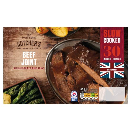 Morrisons Butcher's on Market Street Joint With a Beef (rich red wine gravy)