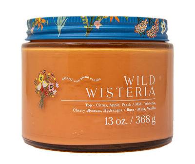 Wild Wisteria 3-wick Candle (citrus-apple-peach)