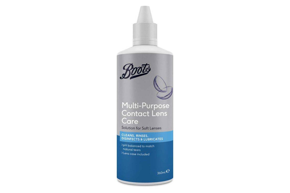 Boots Multi-Purpose Contact Lens Care Solution For Soft Lenses - 360ml