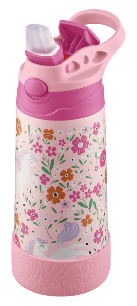 Crofton Unicorn Kids Stainless Steel Water Bottle