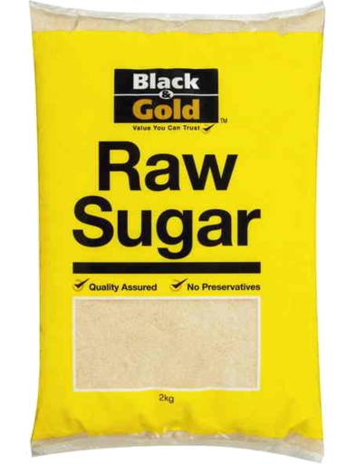 Black & Gold Australian Raw Sugar (2kg)