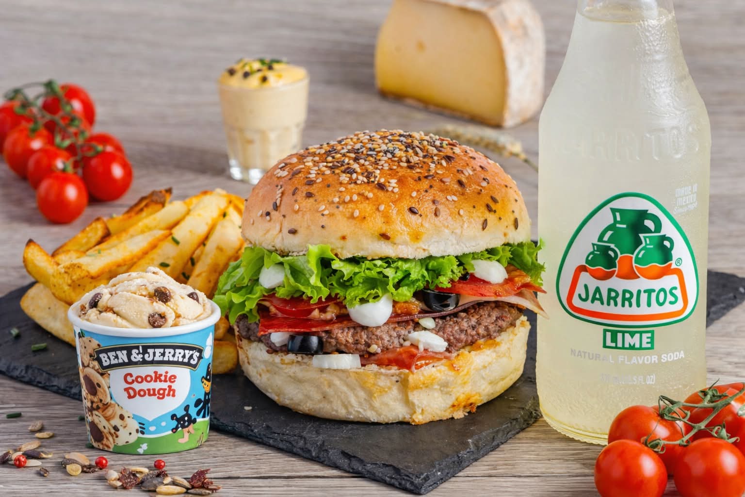 🍔🍟🥤🍦 Formule Burger x Ben&Jerry's