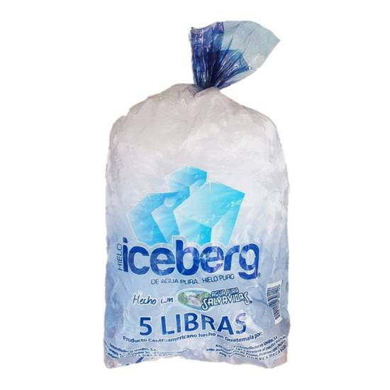 Hielo Iceberg Bolsa 5 Lbs