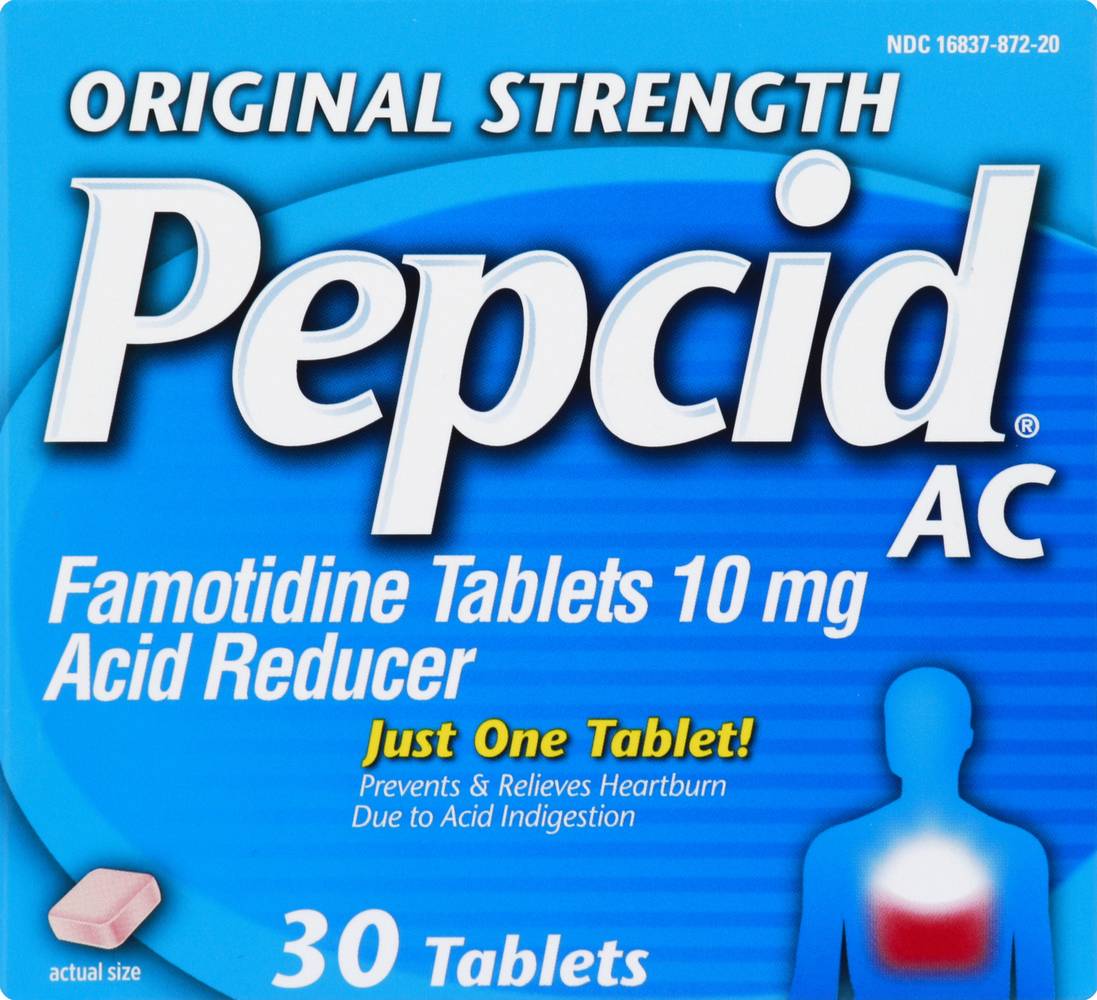 Pepcid Acid Reducer Tablets (0.63 oz)