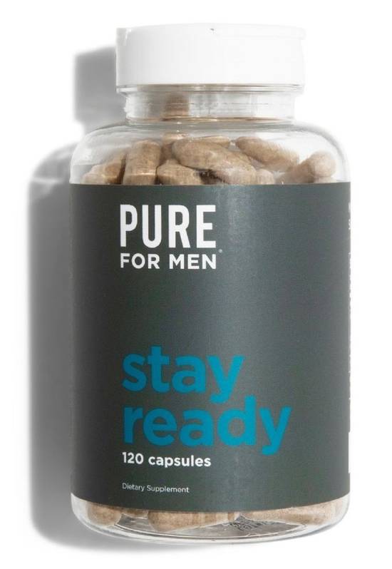 Pure For Men Original Vegan Cleanliness Fiber Supplement Capsules
